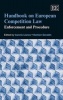 Handbook on European Competition Law - Enforcement and Procedure (Hardcover) - Ioannis Lianos Photo