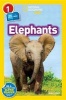 National Geographic Readers: Elephants (Hardcover) - Avery Elizabeth Hurt Photo