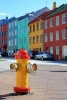 Fire Hydrant and Colorful Downtown of Reykjavik Iceland Journal - 150 Page Lined Notebook/Diary (Paperback) - Cool Image Photo