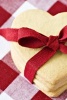 Heart Shaped Biscuit Wrapped in a Red Bow - Blank 150 Page Lined Journal for Your Thoughts, Ideas, and Inspiration (Paperback) - Unique Journal Photo