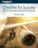 Checklist for Success - A Pilot's Guide to the Successful Airline Interview (Paperback, 6th Revised edition) - Cheryl A Cage Photo