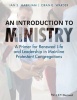 An Introduction to Ministry - A Primer for Renewed Life and Leadership in Mainline Protestant Congregations (Paperback) - Ian S Markham Photo