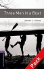 Oxford Bookworms Library: Level 4: Three Men in a Boat Audio CD Pack - 1400 Headwords (Paperback, New Ed) - Jerome Jerome Photo