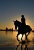 Horseback Riding on the Beach Journal - 150 Page Lined Notebook/Diary (Paperback) - Cs Creations Photo