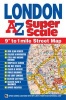 London Super Scale Map (Sheet map, folded, 15th Revised edition) - Geographers A Z Map Co Ltd Photo