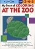 My Book of Coloring at the Zoo - Ages 3, 4, 5 (Paperback) - Kumon Publishing Photo