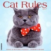 2017 Cat Rules Wall Calendar (Calendar) - Willow Creek Press Photo