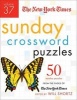  Sunday Crossword Puzzles, Volume 37 - 50 Sunday Puzzles from the Pages of  (Spiral bound) - The New York Times Photo