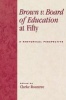 Brown v. Board of Education at Fifty - A Rhetorical Retrospective (Paperback, New edition) - Clarke Rountree Photo