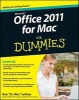 Office 2011 for Mac For Dummies (Paperback) - Bob LeVitus Photo