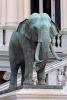 Bronze Elephant Statue at the Grand Palace in Bangkok Thailand Journal - 150 Page Lined Notebook/Diary (Paperback) - Cs Creations Photo