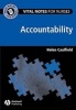 Vital Notes for Nurses - Accountability (Paperback, New) - Helen Caulfield Photo