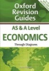 AS and A Level Economics Through Diagrams - Oxford Revision Guides (Paperback) - Andrew Gillespie Photo