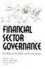 Financial Sector Governance - The Roles of the Public and Private Sectors (Paperback) - Robert E Litan Photo