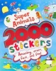 Super Animals 2000 Stickers (Paperback) -  Photo