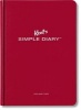 Keel's Simple Diary Volume Two (dark Red): The Ladybug Edition (Hardcover) - Philipp Keel Photo