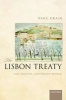 The Lisbon Treaty - Law, Politics, and Treaty Reform (Hardcover) - Paul Craig Photo