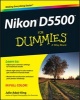 Nikon D5500 For Dummies (Paperback) - Julie Adair King Photo