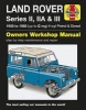 Land Rover Series II, Iia and III Petrol and Diesel Service and Repair Manual - 1958 to 1985 (Paperback) - Haynes Photo