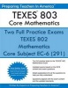 Texes? 802 Core Mathematics - Core Subject EC-6 (291) (Paperback) - Preparing Teachers in America Photo