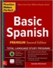 Practice Makes Perfect Basic Spanish - (Beginner) 325 Exercises + Online Flashcard App + 75-Minutes of Streaming Audio (Paperback, 2nd Revised edition) - Dorothy Richmond Photo