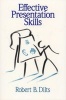 Effective Presentation Skills (Paperback) - Robert B Dilts Photo