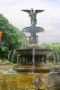 Bethesda Fountain in New York City Central Park - Blank 150 Page Lined Journal for Your Thoughts, Ideas, and Inspiration (Paperback) - Unique Journal Photo