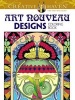 Creative Haven Art Nouveau Designs Collection Coloring Book (Paperback) - Dover Photo