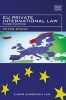 EU Private International Law (Paperback, 3rd Revised edition) - Peter Stone Photo