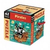 Mudpuppy Pirates  42 Piece Cube Puzzle (Toy) - Cristian Turdera Photo