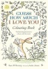 Guess How Much I Love You Colouring Book (Paperback) - Sam McBratney Photo