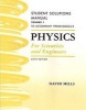 Physics for Scientists and Engineers Student Solutions Manual, Volume 1 (Paperback, 6th) - David Mills Photo