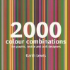 2000 Colour Combinations - For Graphic, Web, Textile and Craft Designers (Paperback) - Garth Lewis Photo