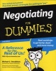 Negotiating For Dummies (Paperback, 2nd Revised edition) - Michael C Donaldson Photo