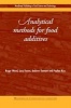 Analytical Methods for Food Additives (Hardcover) - Roger Wood Photo