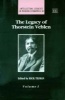 The Legacy of Thorstein Veblen (Hardcover) - Rick Tilman Photo