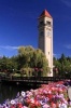 Clock Tower in Spokane Washington Journal - 150 Page Lined Notebook/Diary (Paperback) - Cool Image Photo