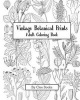 Vintage Botanical Prints - Adult Coloring Book (Paperback) - Clee Books Photo