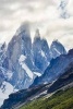 Cerro Torre Mountains from the Trekking Trail in Argentina Journal - 150 Page Lined Notebook/Diary (Paperback) - Cs Creations Photo