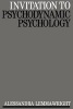 Invitation to Psychodynamic Psychology (Paperback) - Alessandra Lemma Wright Photo