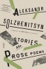 Stories and Prose Poems (Paperback) - Aleksandr Solzhenitsyn Photo