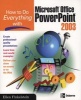 How to Do Everything with Microsoft Office PowerPoint 2003 (Paperback, Revised edition) - Ellen Finkelstein Photo