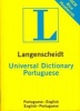 Langenscheidt Portuguese Universal Pocket Dictionary: Portuguese-English & English-Portuguese (Portuguese, English, Paperback) - C M Coelho Photo