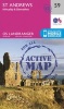 St Andrews, Kirkcaldy & Glenrothes (Sheet map, folded, February 2016 ed) - Ordnance Survey Photo