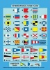 International Code Flags - Encapsulated Card with Meanings on Reverse (Cards) - Robert Dearn Photo