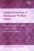 Social Exclusion in European Welfare States (Hardcover) - Ruud Muffels Photo