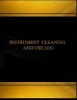 Instrument Cleaning and Use (Log Book, Journal - 125 Pgs, 8.5 X 11 Inches) - Instrument Cleaning and Use Logbook (Black Cover, X-Large) (Paperback) - Centurion Logbooks Photo