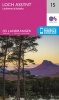 Loch Assynt, Lochinver & Kylesku (Sheet map, folded, February 2016 ed) - Ordnance Survey Photo