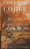 A Heart's Obsession (Large print, Hardcover, large type edition) - Colleen Coble Photo