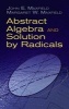 Abstract Algebra and Solution by Radicals (Paperback) - John E Maxfield Photo